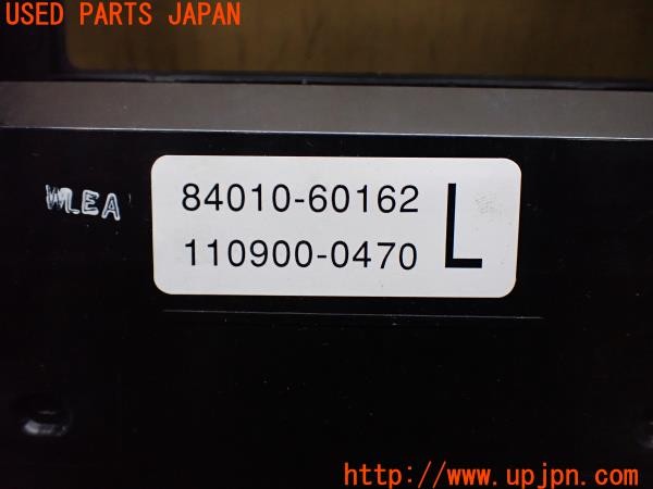 3UPJ=9235380532]ランドクルーザー100(HDJ101K)前期 純正 84010-60162 88650-60413 エアコンスイッチ パネル 中古_5