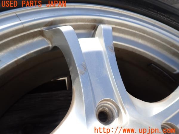 3UPJ=9235380963]ランドクルーザー100(HDJ101K)前期 Weds ウェッズ KEELER FORCE ホイール 18×8J +52 PCD150 5穴 3本 中古_2