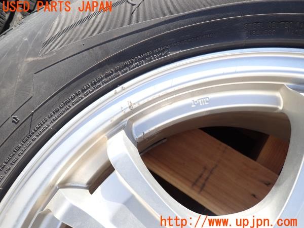 3UPJ=9235380963]ランドクルーザー100(HDJ101K)前期 Weds ウェッズ KEELER FORCE ホイール 18×8J +52 PCD150 5穴 3本 中古_3