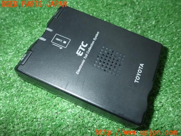 3UPJ=9235390503]アルファードG(ANH15W)後期 純正 08686-00150 ETC車載器 中古_4
