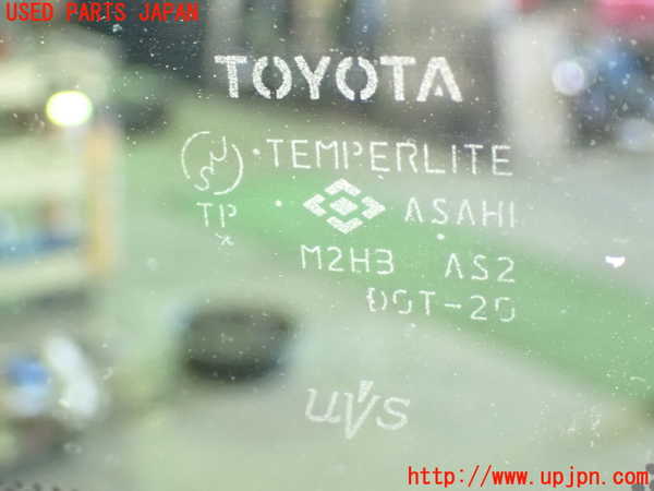 1UPJ-9235391200]アルファードG(ANH15W)右フロント三角窓ガラス 中古(M2H3)_2