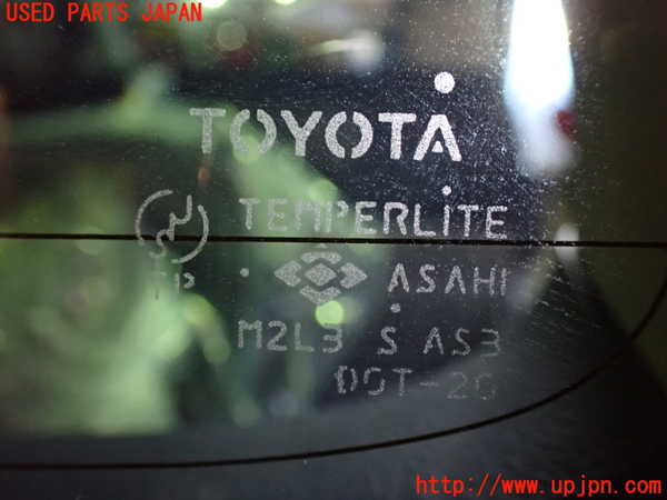 1UPJ-9235391382]アルファードG(ANH15W)左クォーターガラス 中古(M2L3)_2