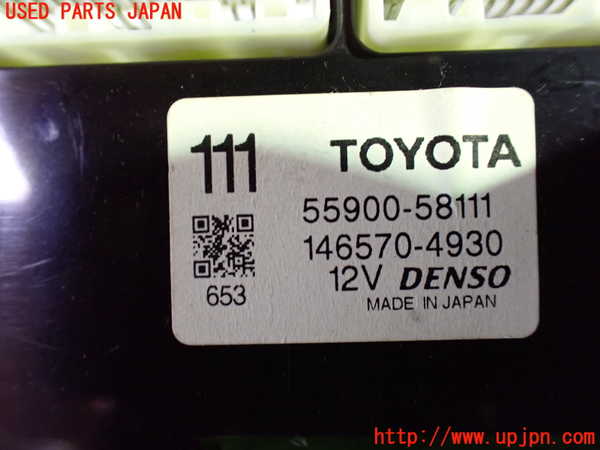 1UPJ-9235396066]アルファードG(ANH15W)エアコンスイッチ1 中古_3