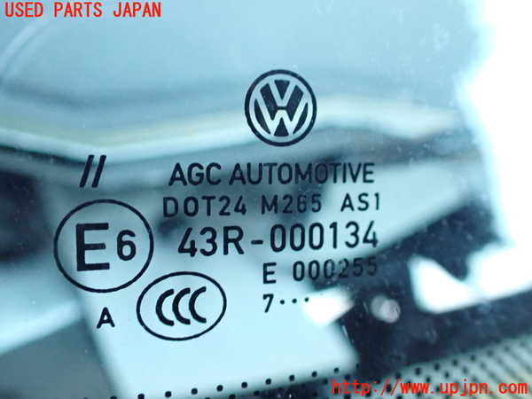 1UPJ-9235401195]VW アルテオン(3HDJHF)フロントガラス 中古 AGC M265 43R-000134_2