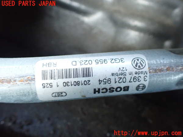 1UPJ-9235406770]VW アルテオン(3HDJHF)フロントワイパーモーター 中古_2