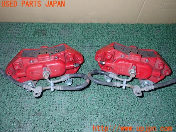 3UPJ=9235410302]アバルト 124スパイダー(NF2EK)brembo ブレンボ フロントキャリパーローターセット 中古_3