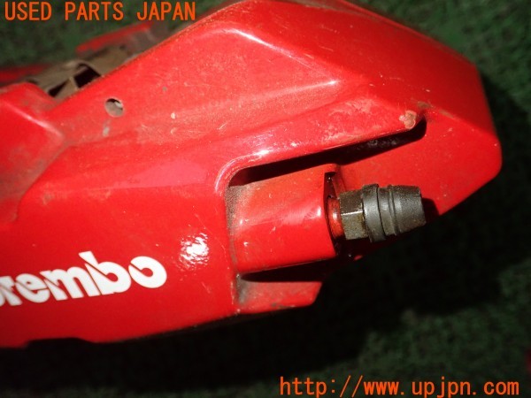3UPJ=9235410302]アバルト 124スパイダー(NF2EK)brembo ブレンボ フロントキャリパーローターセット 中古_5
