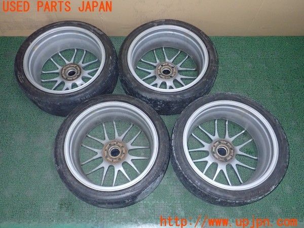 3UPJ=9235410918]アバルト 124スパイダー(NF2EK)BBS RE-L2 RE5011 ホイール 17×7J +48 PCD100 4穴 4本 中古_5