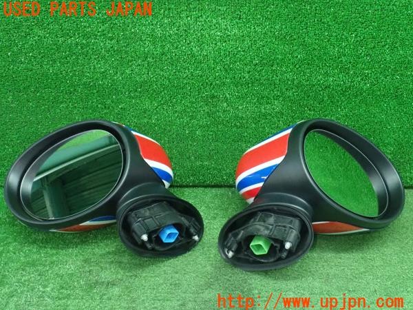 3UPJ=9235420036]BMW ミニ(MINI)クーパーD(XV15MW F55)後期 純正 C0174112 ドアミラー ユニオンジャック カバー付き 中古_4