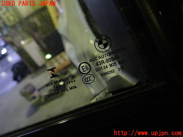 1UPJ-9235431290]BMW アクティブハイブリッド5(AH5) F10(FZ35)右後ドア 中古 AGC M25 43R-00049_5