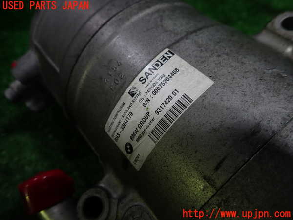 1UPJ-9235436025]BMW アクティブハイブリッド5(AH5) F10(FZ35)エアコンコンプレッサー 中古_3