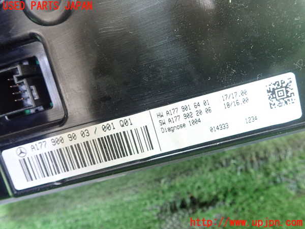 1UPJ-9235446239]ベンツ A180(177084)(W177)メーター・その他 中古_3