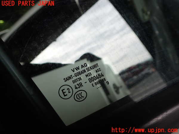 1UPJ-9235451230]VW up!(アップ)(AACHY)右前ドア 中古 SAINT-GOBAIN SEKURIT M33 43R-000454_3