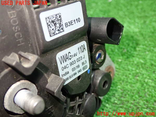 1UPJ-9235456015]VW up!(アップ)(AACHY)オルタネーター(ダイナモ) 中古_2