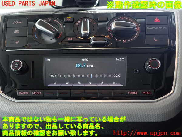 1UPJ-9235456066]VW up!(アップ)(AACHY)エアコンスイッチ1 中古_4