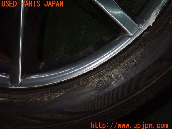 3UPJ=9235460918]ロードスター RF VS(NDERC)前期 純正 タイヤホイール 17×7J +45 PCD100 4穴 4本 中古_3