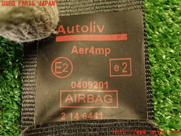 2UPJ-9235487045]プジョー・RCZ(T7R5F03)運転席シートベルト 中古_3