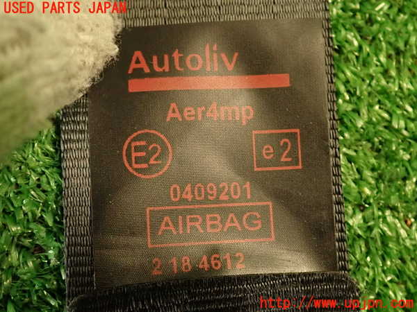 2UPJ-9235487075]プジョー・RCZ(T7R5F03)助手席シートベルト 中古_4