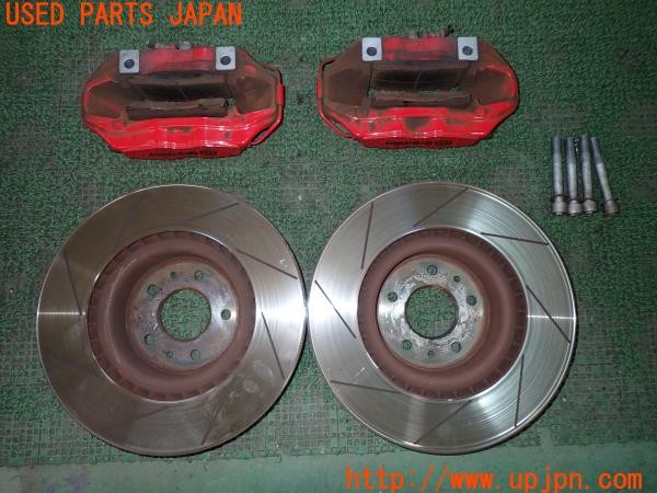 3UPJ=9235490302]ルノー メガーヌ R.S.(ルノー・スポール)(DZF4R)純正 brembo ブレンボ フロントキャリパーローターセット 中古_2