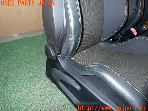 3UPJ=9235490609]ルノー メガーヌ R.S.(ルノー・スポール)(DZF4R)純正 RECARO レカロ シートセット 運転席 助手席 セミバケット 中古_3