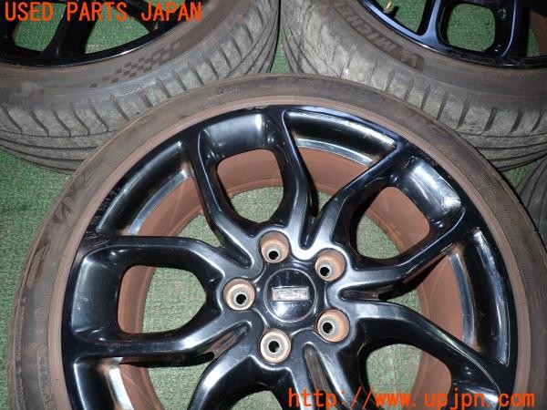 3UPJ=9235490906]ルノー メガーヌ R.S.(ルノー・スポール)(DZF4R)純正 タイヤホイール 18×8.25J +65 PCD114.3 5穴 4本 中古_4