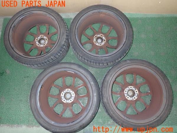 3UPJ=9235490906]ルノー メガーヌ R.S.(ルノー・スポール)(DZF4R)純正 タイヤホイール 18×8.25J +65 PCD114.3 5穴 4本 中古_5