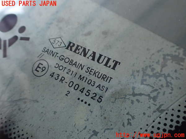 2UPJ-9235491195]ルノー・メガーヌ R.S.(ルノー・スポール)(DZF4R)フロントガラス 中古 SAINT-GOBAIN SEKURIT M103 43R-004525_4