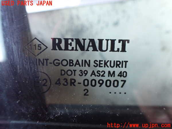 2UPJ-9235491230]ルノー・メガーヌ R.S.(ルノー・スポール)(DZF4R)右ドア 中古 SAINT-GOBAIN SEKURIT M40 43R-009007_3