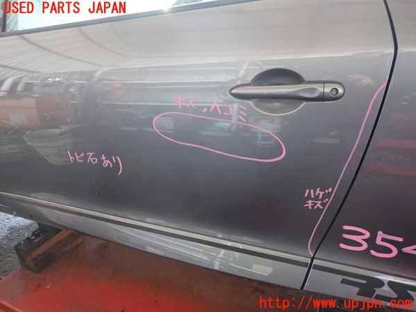 2UPJ-9235491260]ルノー・メガーヌ R.S.(ルノー・スポール)(DZF4R)左ドア 中古 SAINT-GOBAIN SEKURIT M40 43R-009007_2