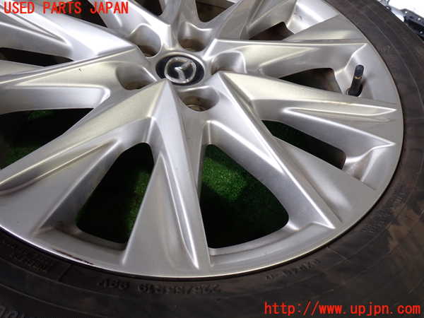 2UPJ-9235509049]CX-8(KG2P)タイヤ　ホイール　1本④ 225/55R19 中古_2