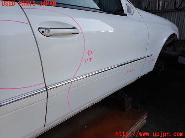 2UPJ-9235511230]ベンツ E240 ステーションワゴン(211261)(S211)右前ドア (SAINT-GOBAIN SEKURIT 43R-001025) 中古_2