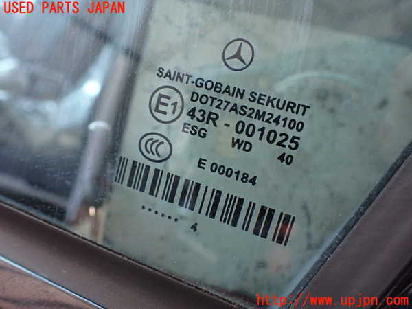 2UPJ-9235511260]ベンツ E240 ステーションワゴン(211261)(S211)左前ドア (SAINT-GOBAIN SEKURIT 43R-001025) 中古_3