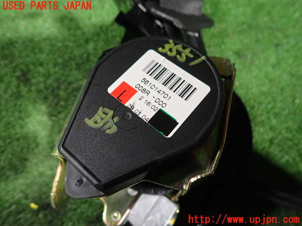 2UPJ-9235517075]ベンツ E240 ステーションワゴン(211261)(S211)助手席シートベルト 中古_2