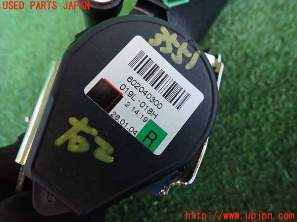 2UPJ-9235517155]ベンツ E240 ステーションワゴン(211261)(S211)右2列目シートベルト 中古_2