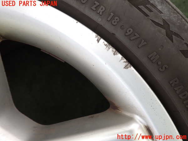 2UPJ-9235519041]ベンツ E240 ステーションワゴン(211261)(S211)タイヤ　ホイール　1本① 245/40ZR18 中古_2