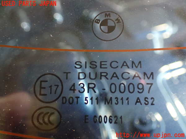 2UPJ-9235521560]BMW 320i(8A20)リアガラス (43R-00097) 中古 (F30)_3