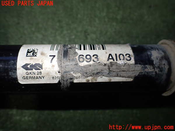 2UPJ-9235524015]BMW 320i(8A20)左フロントドライブシャフト 中古 (F30)_4