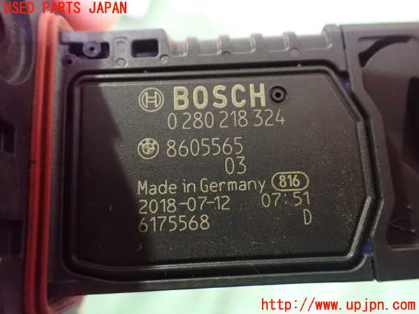 2UPJ-9235526320]BMW 320i(8A20)エアフロメーター (エアマスセンサー) 中古 (F30)_3