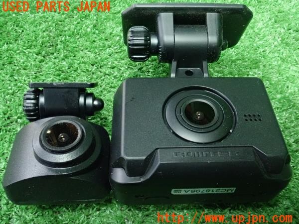 3UPJ=9235530579]VW T-Cross(ティークロス)(C1DKR)後期 COMTEC コムテック ZDR043 ドライブレコーダー ドラレコ 中古_3