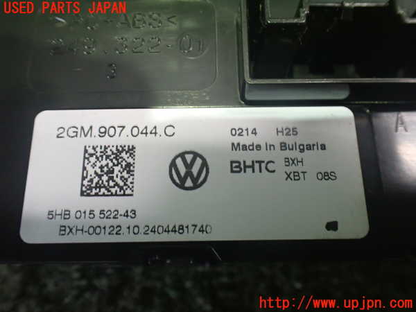 2UPJ-9235536066]VW・T-Cross(ティークロス)(C1DKR)エアコンスイッチ1 中古_3