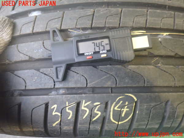 2UPJ-9235539044]VW・T-Cross(ティークロス)(C1DKR)タイヤ　ホイール　1本④ 215/45R18 中古_2