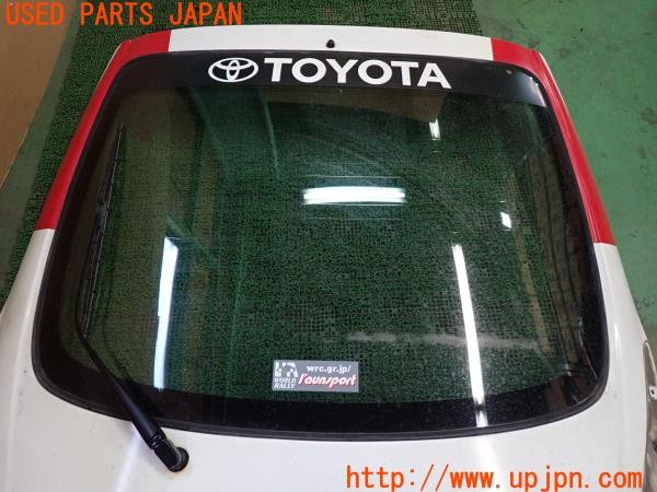 3UPJ=9235550014]セリカ GT-FOUR(ST205)後期 純正 バックドア リアゲート カストロールカラー デカール・ステッカー貼り付け 中古_2