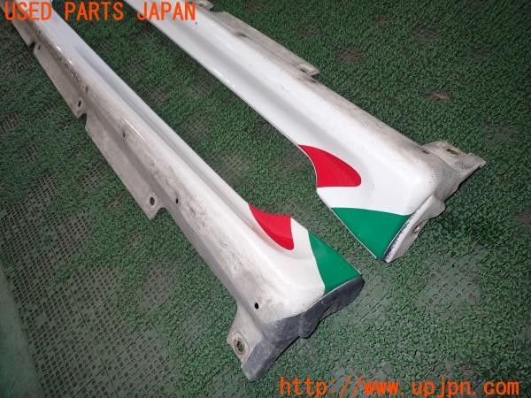 3UPJ=9235550025]セリカ GT-FOUR(ST205)後期 純正 76902-20040 76911-20040 サイドステップ カストロールカラー デカール・ステッカー 中古_4