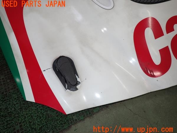3UPJ=9235550051]セリカ GT-FOUR(ST205)後期 VARIS バリス カーボン ボンネット カストロールカラー デカール・ステッカ貼り付け 中古_2