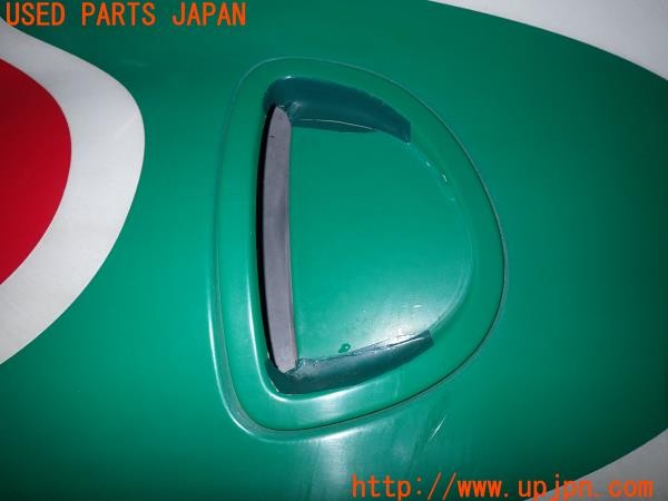 3UPJ=9235550051]セリカ GT-FOUR(ST205)後期 VARIS バリス カーボン ボンネット カストロールカラー デカール・ステッカ貼り付け 中古_3
