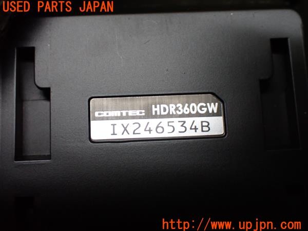 3UPJ=9235550579]セリカ GT-FOUR(ST205)後期 COMTEC コムテック HDR360GW ドライブレコーダー 中古_4