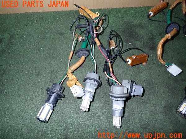 3UPJ=9235550590]セリカ GT-FOUR(ST205)後期 純正加工 テールランプハーネス LEDバルブ ハイフラ・警告灯キャンセラー 中古_3