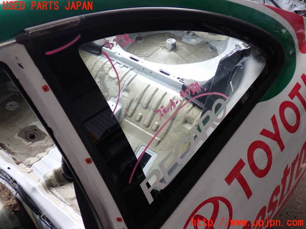2UPJ-9235551382]セリカ GT-FOUR(ST205)左クォーターガラス 中古_2