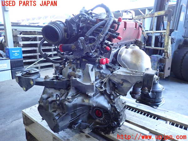 2UPJ-9235562003]アコード ユーロR(CL7)エンジン・ミッション(補機類・ECU付) (K20A)(1番:1.30/2番:1.30/3番:1.30/4番:1.30) 中古_2