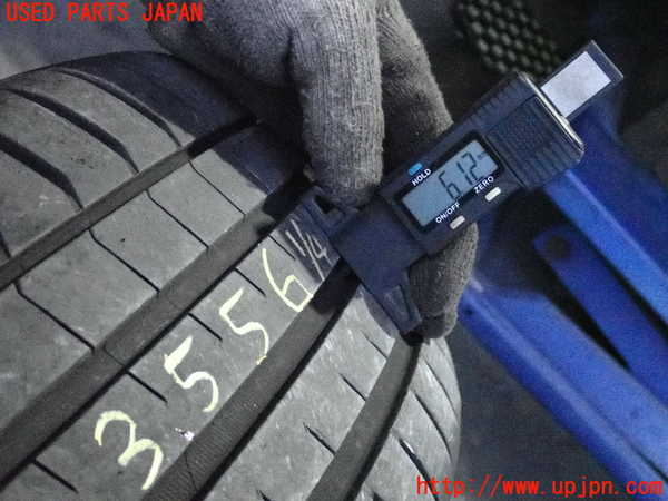 2UPJ-9235569035]アコード ユーロR(CL7)タイヤ　ホイール　4本セット 215/45ZR17 中古_5